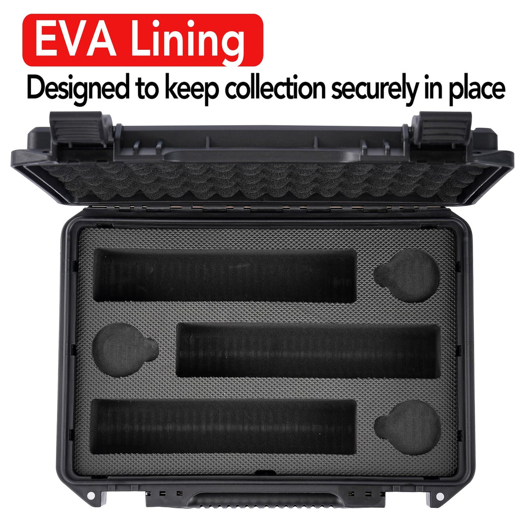 Coin Storage Box W 129 Clear Plastic Coin Capsules W Adjustable Gasket