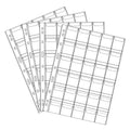 30 Pocket Coin Pages, 10 Sheets Plastic Coin Holders Stamp Collector Supplies