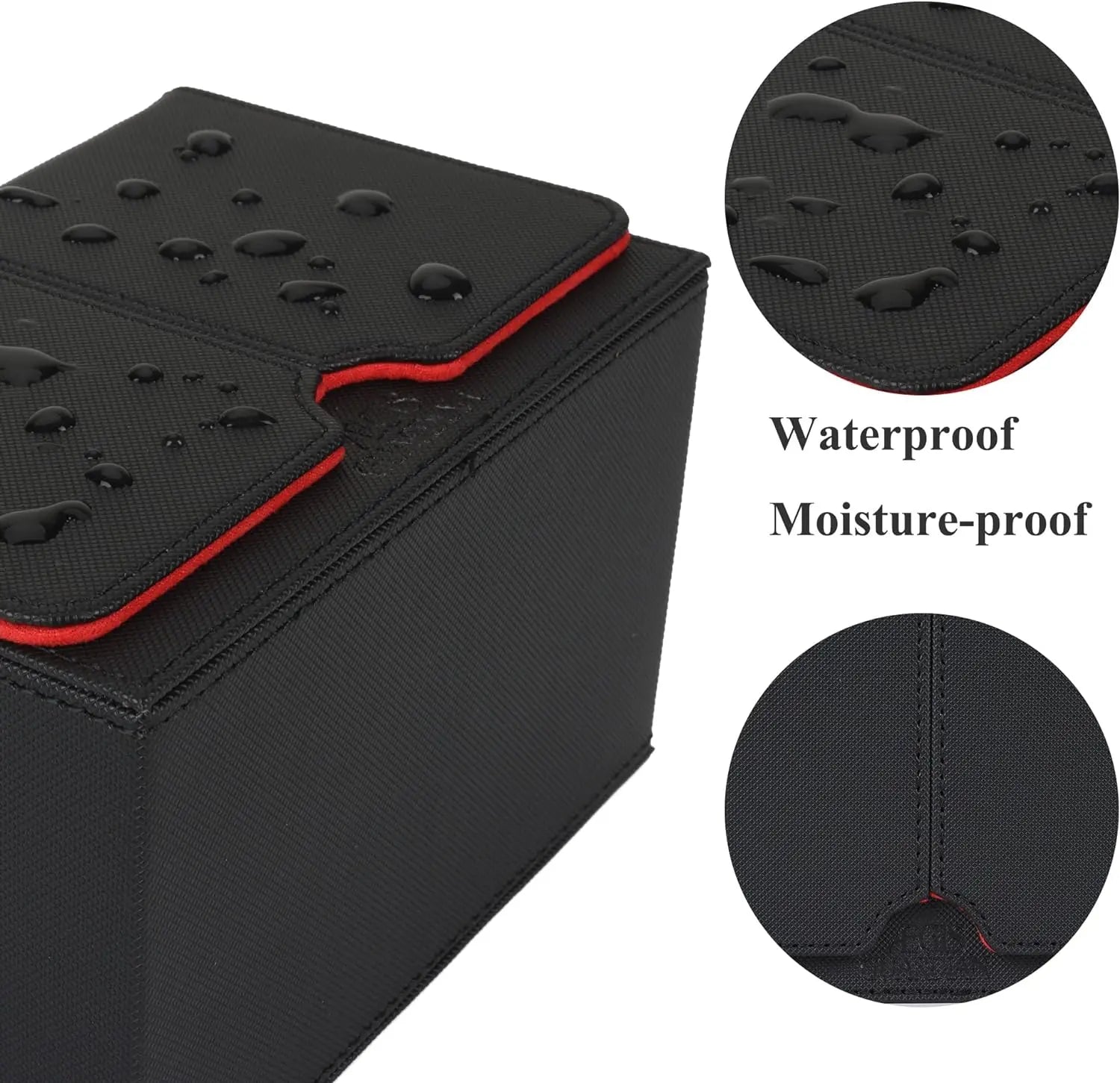 Card Storage Box Card Box Big Brand Box Solid Color Storage Box Top Side Installation Toys Games Collection Card for Trading