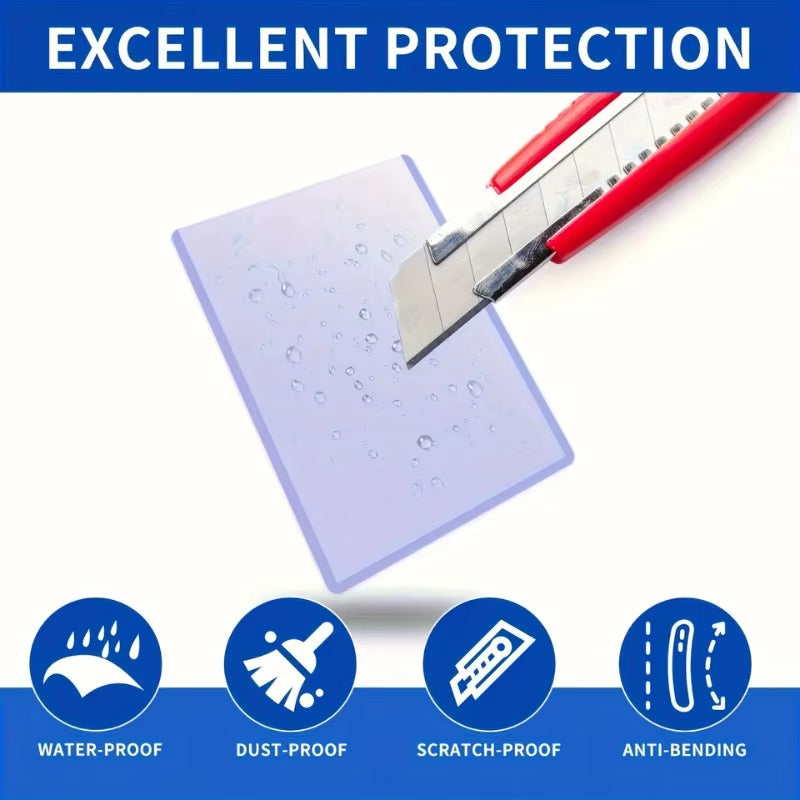 25/50/100Pcs Hard Plastic Game Card Protector Sleeves Top Loaders 3X4 Inch Sports Trading Card Holder Clear Game Card Storage