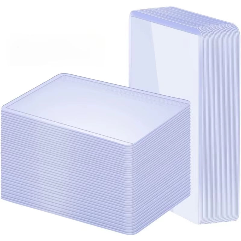 25/50/100Pcs Hard Plastic Game Card Protector Sleeves Top Loaders 3X4 Inch Sports Trading Card Holder Clear Game Card Storage