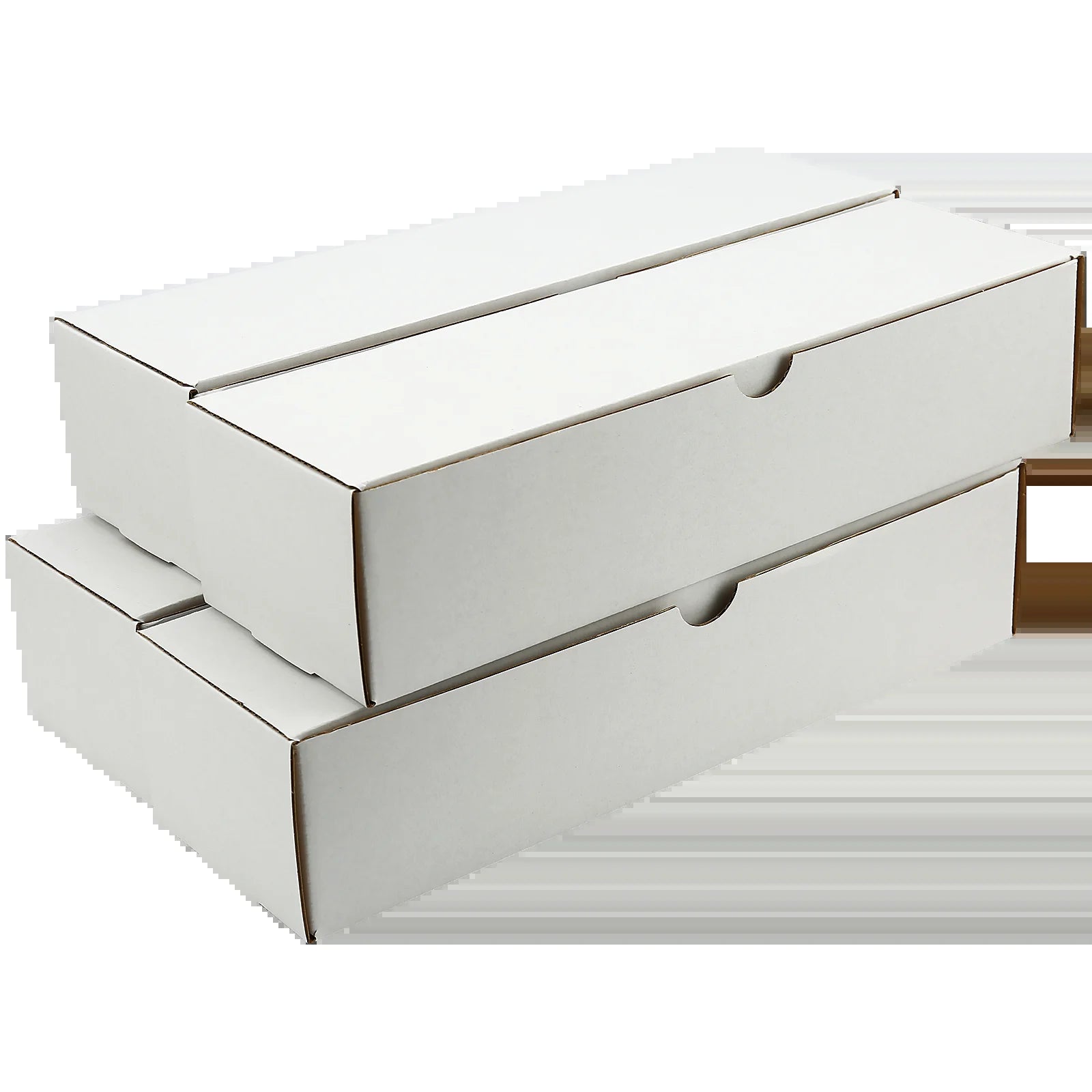 Cardboard Boxes for Trading Cards,Baseball,Football,Basketball,Hockey, Sportscards,Trading Card Storage Box for Toploader Full Lid-Corrugated Cardboard Storage Boxes(4-Pack, White)