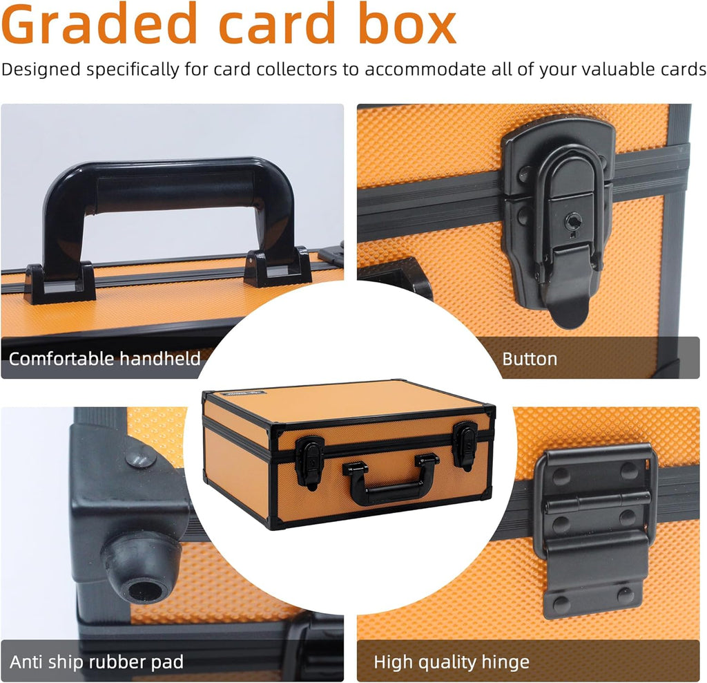 Graded Card Storage Box; Durable Sports, PSA Storage Box - Trading Card Storage