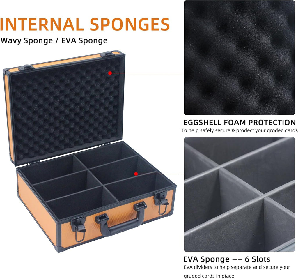 Graded Card Storage Box; Durable Sports, PSA Storage Box - Trading Card Storage