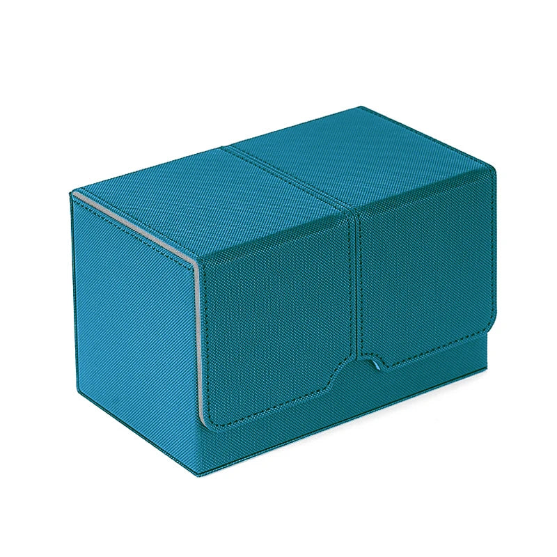 Card Storage Box Card Box Big Brand Box Solid Color Storage Box Top Side Installation Toys Games Collection Card for Trading