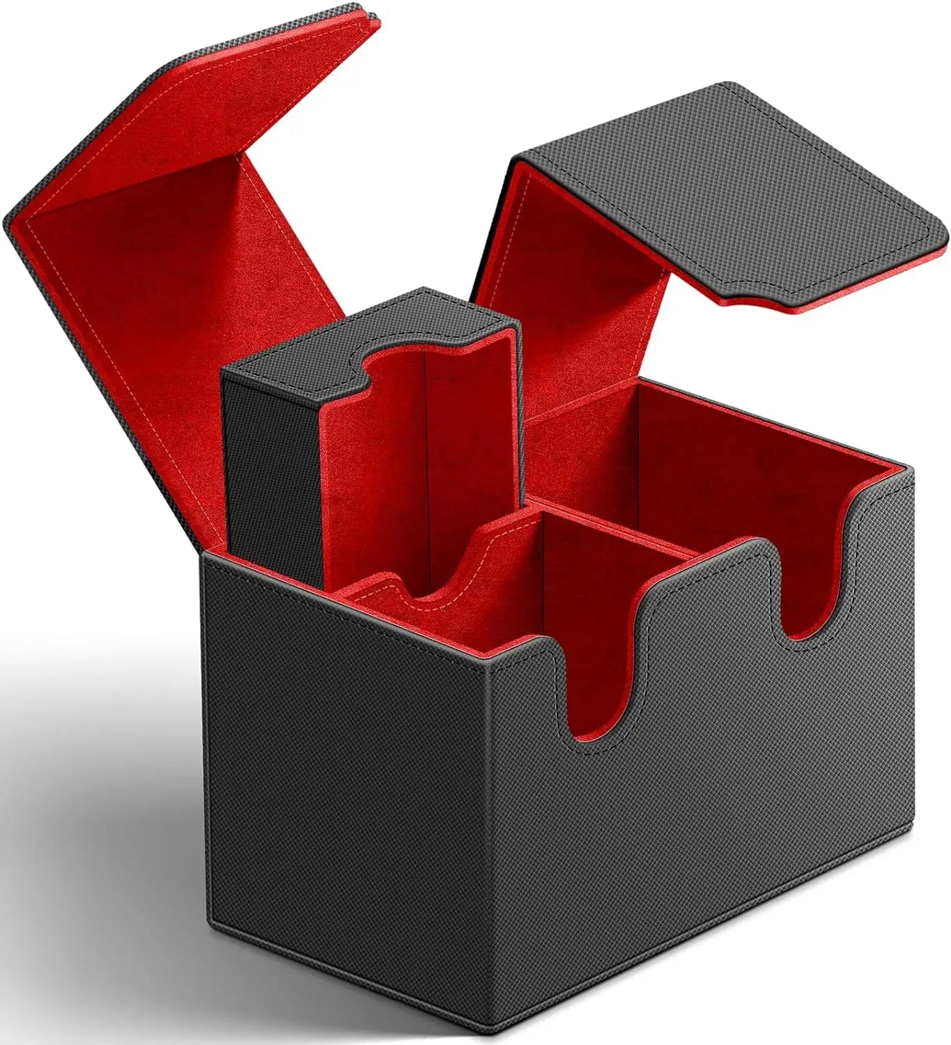 Card Storage Box Card Box Big Brand Box Solid Color Storage Box Top Side Installation Toys Games Collection Card for Trading