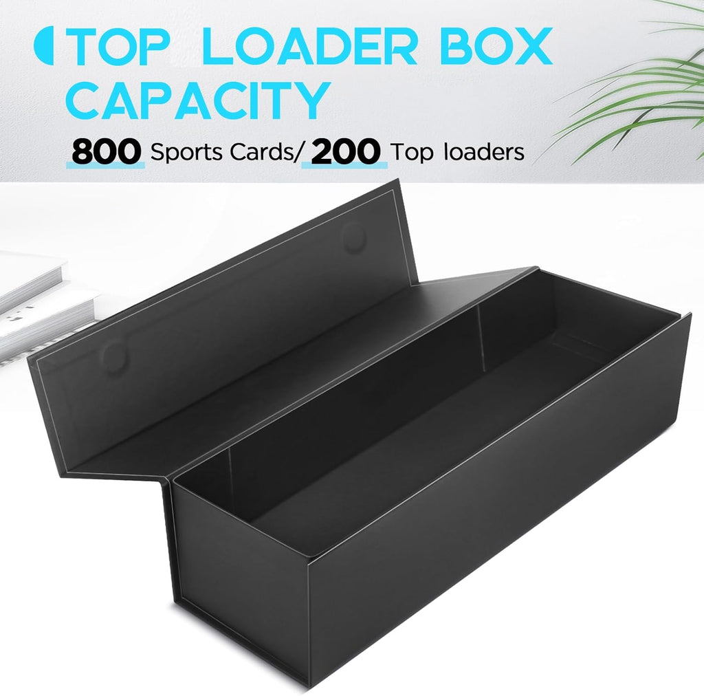 Trading Card Storage Box, Top Loader Storage Box, Trading Card Holder Topload Ho