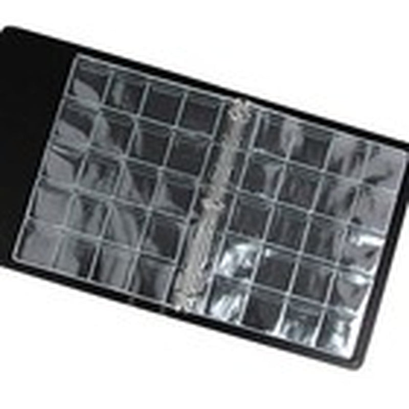 30 Pocket Coin Pages, 10 Sheets Plastic Coin Holders Stamp Collector Supplies