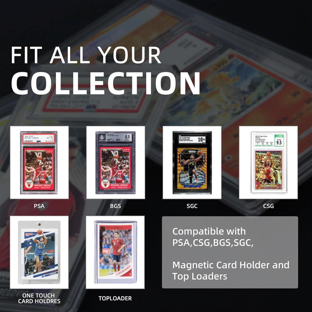 Graded Card Storage Box; Durable Sports, PSA Storage Box - Trading Card Storage