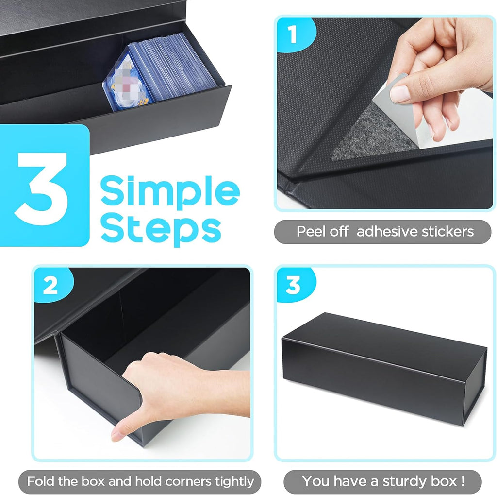 Trading Card Storage Box, Top Loader Storage Box, Trading Card Holder Topload Ho