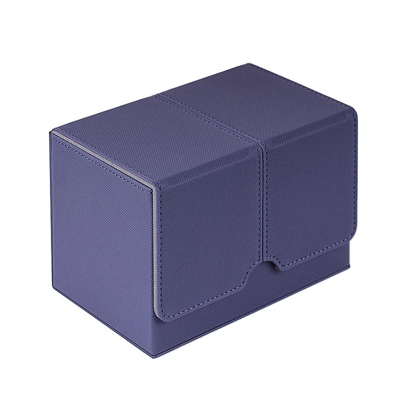 Card Storage Box Card Box Big Brand Box Solid Color Storage Box Top Side Installation Toys Games Collection Card for Trading