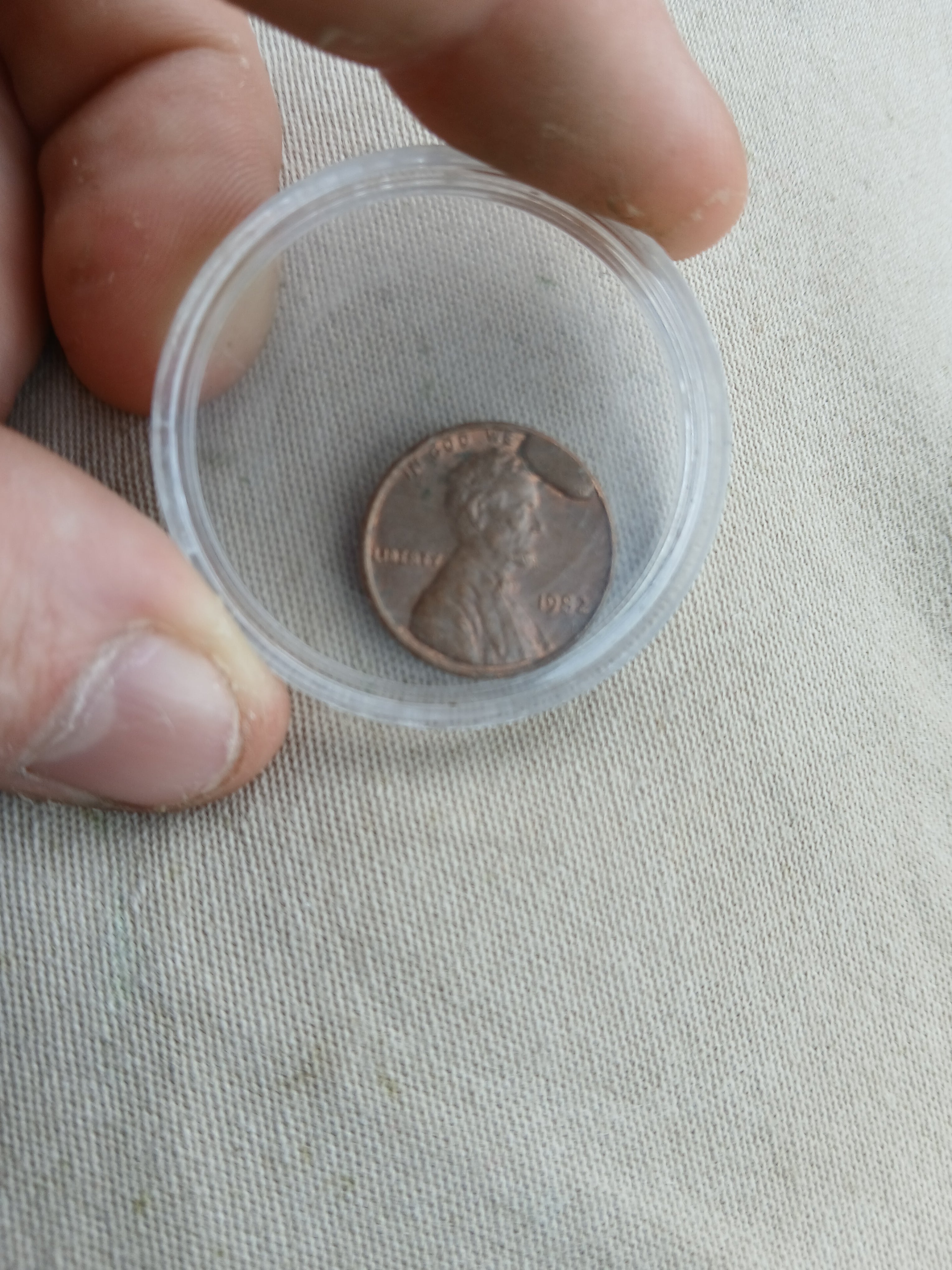 1982 Penny EXTREMELY RARE cud error!! MUST LOOK!!